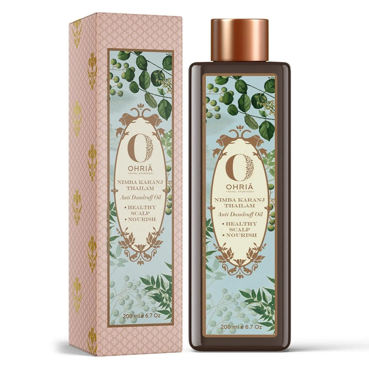 Anti Dandruff Hair Oil | Ohria Ayurveda